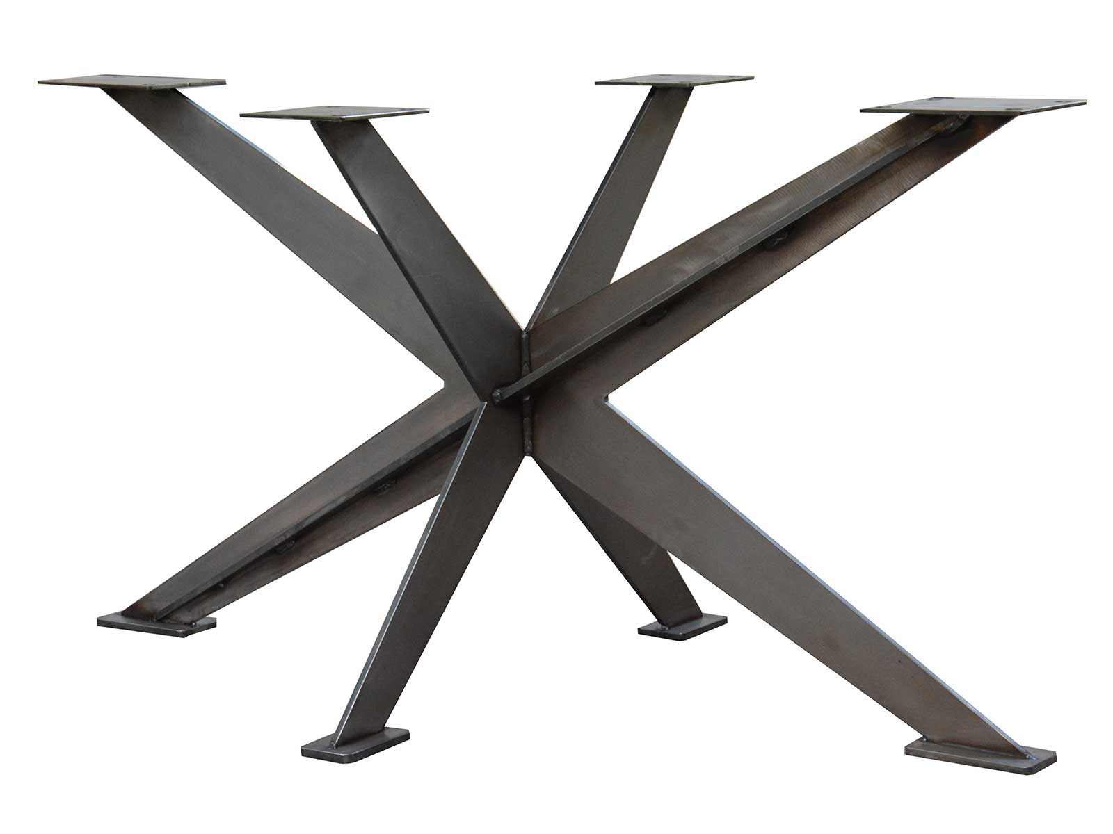 Tisch-Untergestell Spider aus lasergeschnittenem Metall